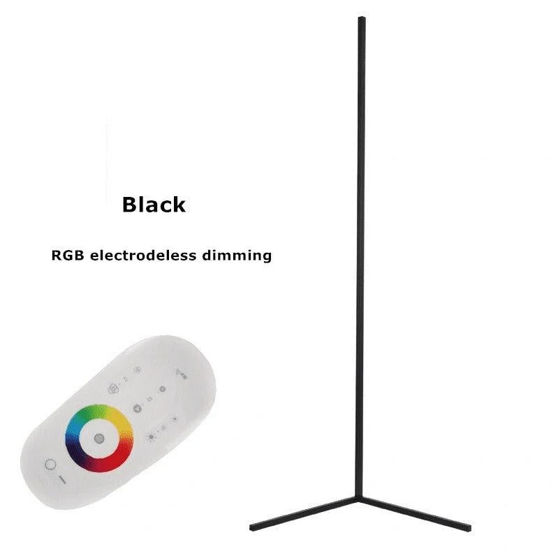 Futuristic RGB Corner Floor LED Light: Transform Your Space with Color -