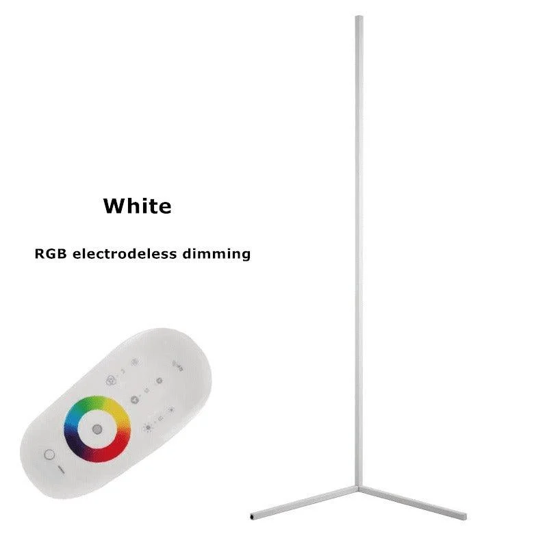 Futuristic RGB Corner Floor LED Light: Transform Your Space with Color -