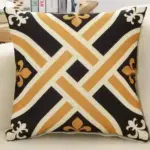 GEOMETRIC BRONZE CUSHION tag1