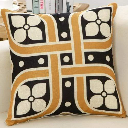 GEOMETRIC BRONZE CUSHION -  - #tag1#