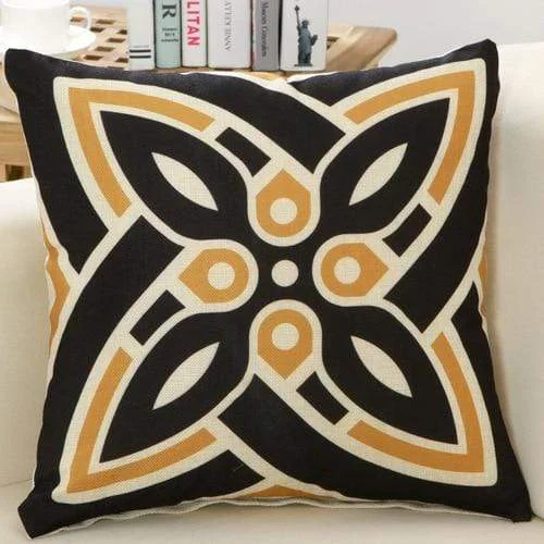 GEOMETRIC BRONZE CUSHION -  - #tag1#