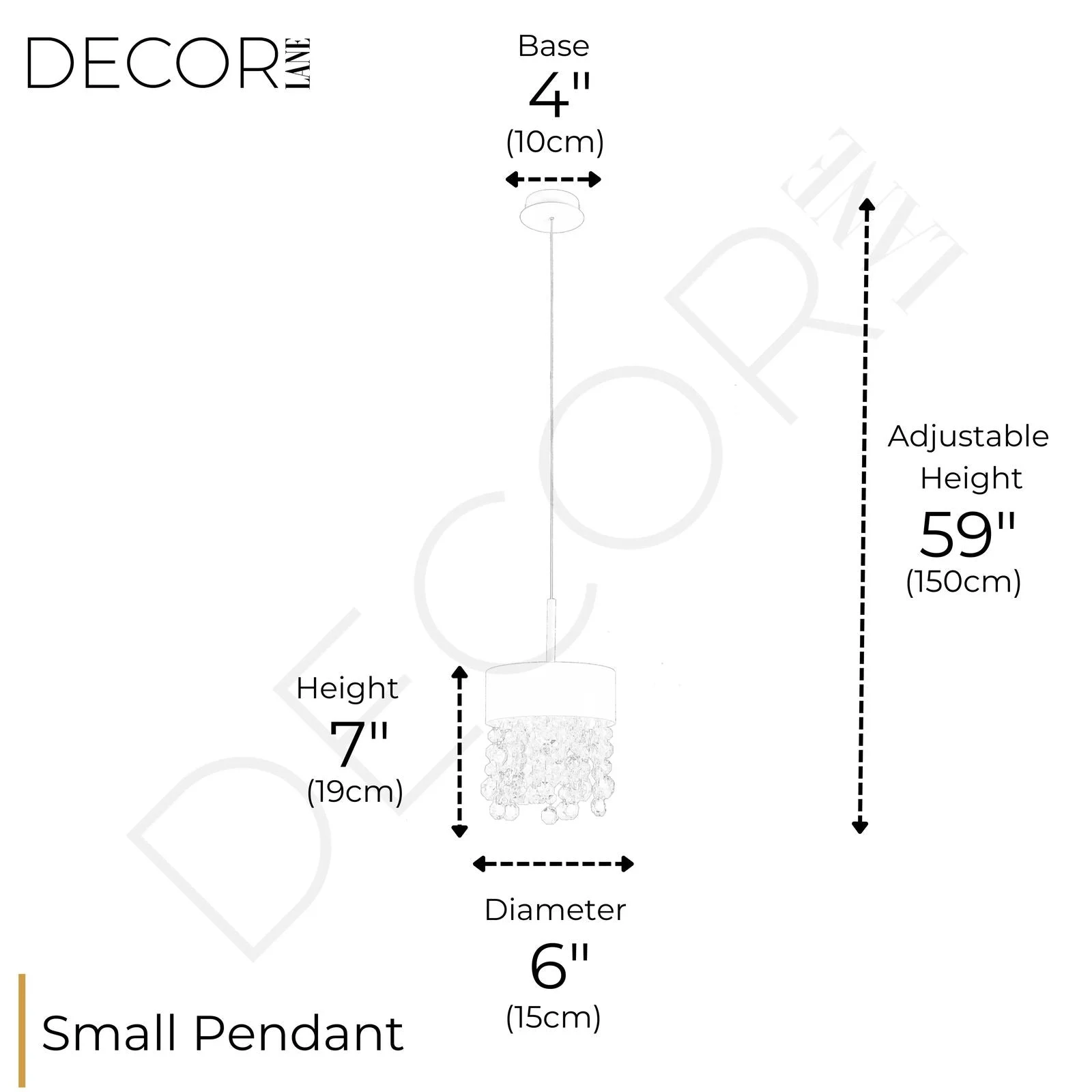 GLITZ PENDANT -  - #tag1#