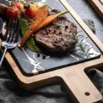GOLDEN MARBLE SERVING PLATTER tag1