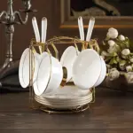 GOLDEN RIM TEACUP COLLECTION SET tag1