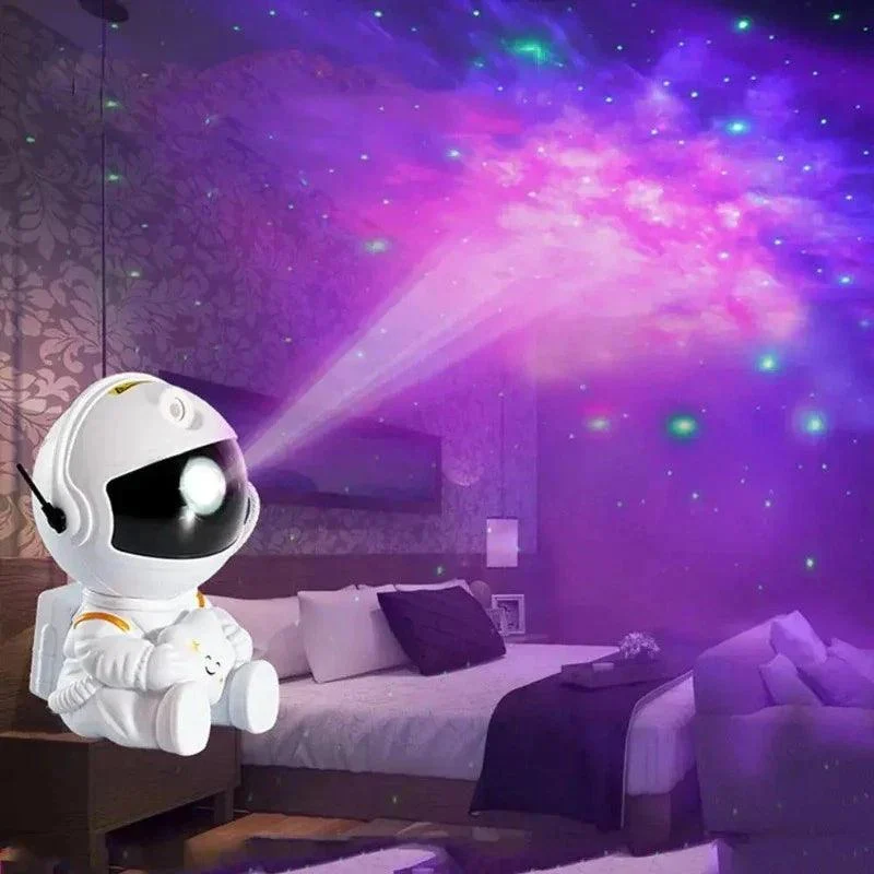 Galaxy Star Projection Led Nachtlampje Lasernevel Atmosferische Projector Sky Tafellampen Slaapkamer Wanhopig Festival Cadeau Licht