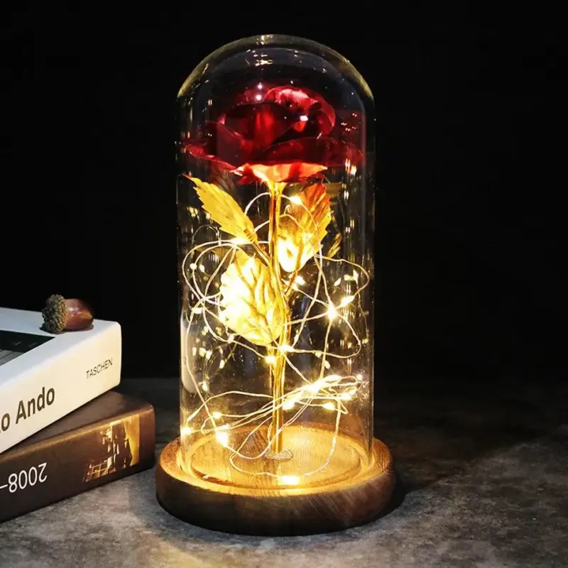 Galaxy Rose A Timeless Beauty in Glass Valentine s Day Gift