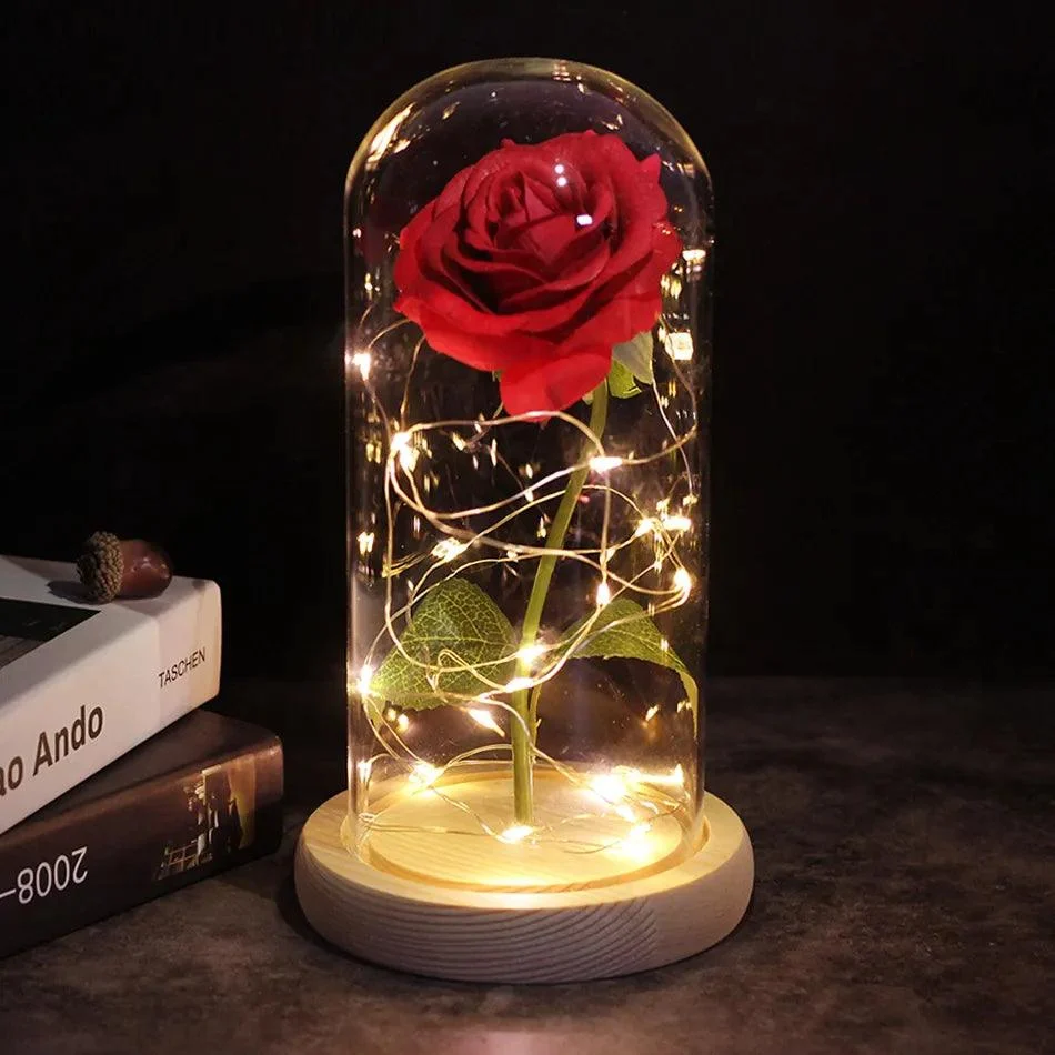 Galaxy Rose - A Timeless Beauty in Glass - Valentine's Day Gift -