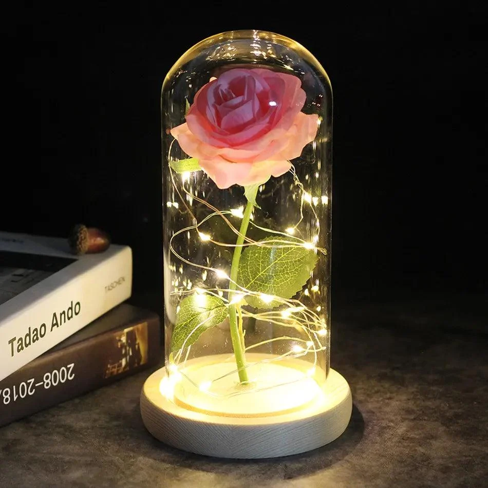 Galaxy Rose - A Timeless Beauty in Glass - Valentine's Day Gift -