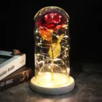 Galaxy Rose A Timeless Beauty in Glass Valentine s Day Gift