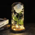 Galaxy Rose A Timeless Beauty in Glass Valentine s Day Gift