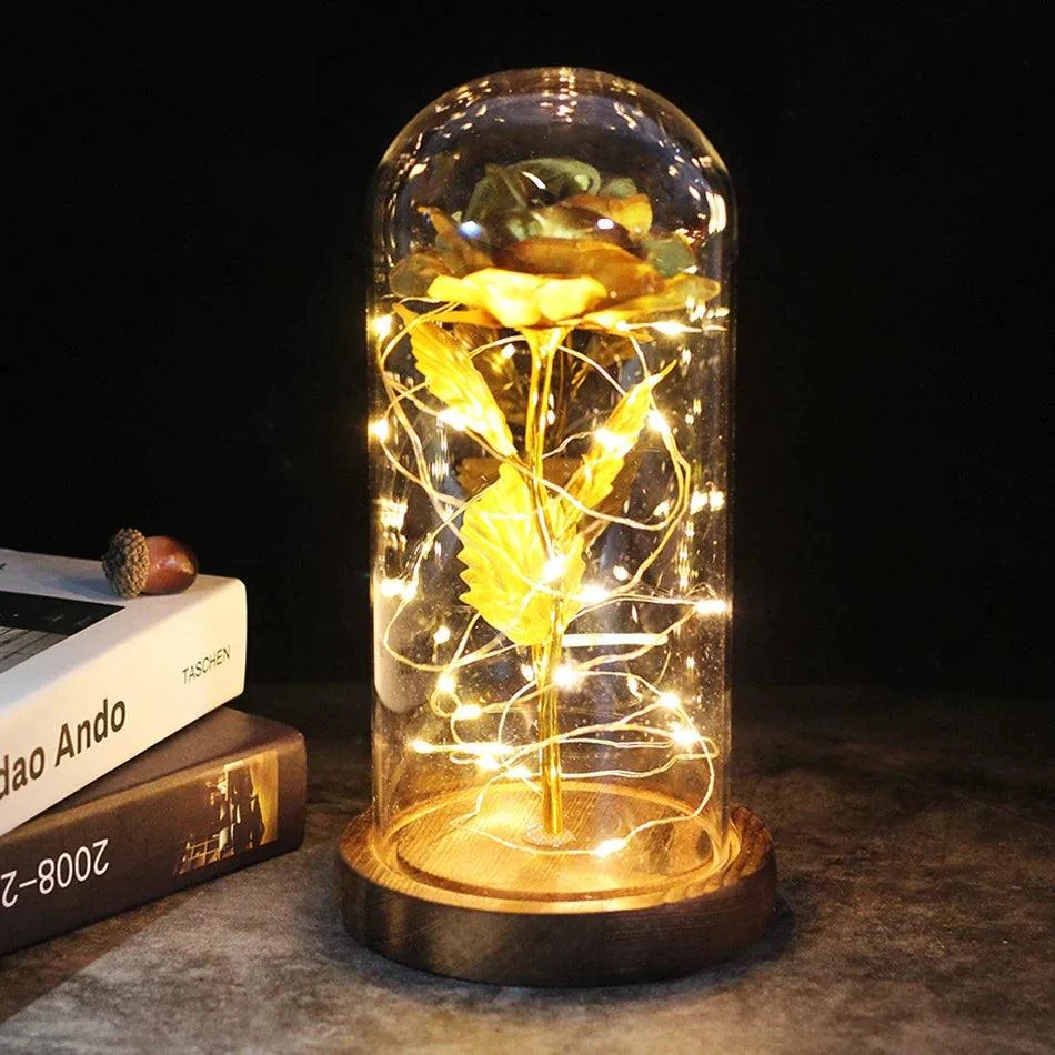 Galaxy Rose - A Timeless Beauty in Glass - Valentine's Day Gift -