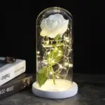 Galaxy Rose A Timeless Beauty in Glass Valentine s Day Gift