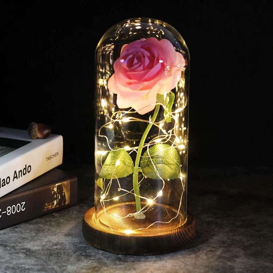 Galaxy Rose - A Timeless Beauty in Glass - Valentine's Day Gift -