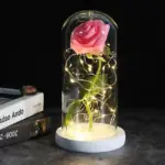 Galaxy Rose A Timeless Beauty in Glass Valentine s Day Gift