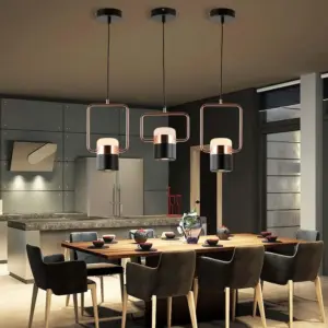 Galla - Modern Minimalist Framed Pendant Light