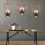 Galla Modern Minimalist Framed Pendant Light tag1
