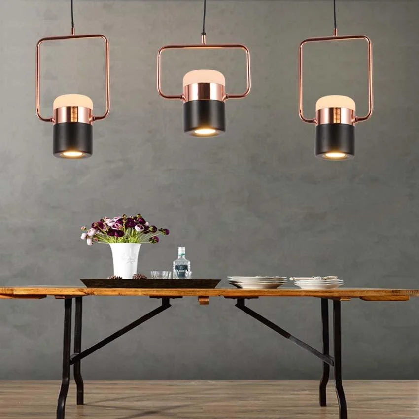 Galla - Modern Minimalist Framed Pendant Light -  - #tag1#