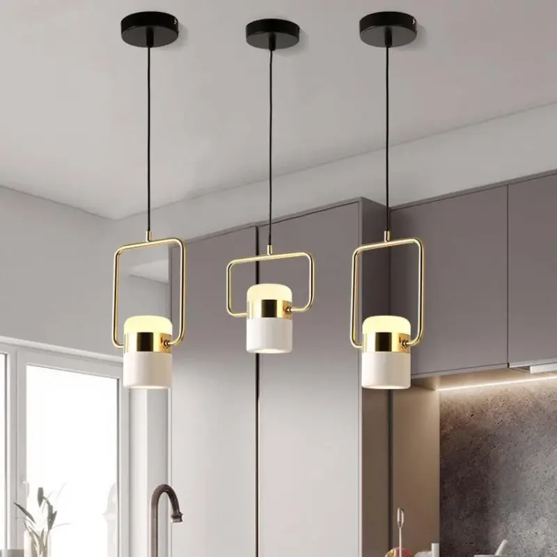 Galla Modern Minimalist Framed Pendant Light tag1