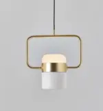 Galla Modern Minimalist Framed Pendant Light tag1