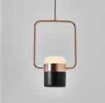 Galla Modern Minimalist Framed Pendant Light tag1