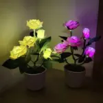 GardenBliss Solar rose chandelier