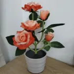 GardenBliss Solar rose chandelier