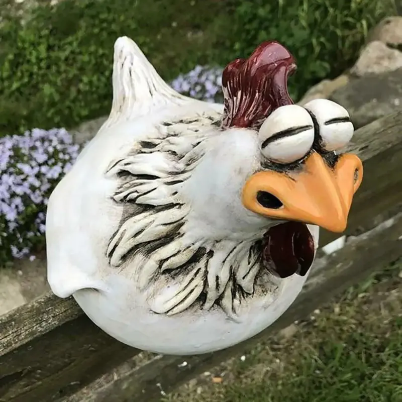 GardenChicken Nice garden decoration tag1