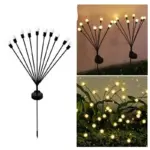 Garden Lighting Firefly Lamp Star Rain Waterproof For Christmas Decoration tag1