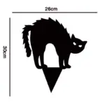 Garden_Ornaments_Halloween_Decorations_Black_Cat_Silhouette_-_-_tag1_-4233722 Garden Ornaments Halloween Decorations Black Cat Silhouette tag1