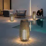 Garden Rattan Solar Light