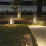 Garden Rattan Solar Light