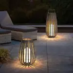 Garden Rattan Solar Light