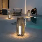 Garden Rattan Solar Light