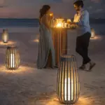 Garden Rattan Solar Light
