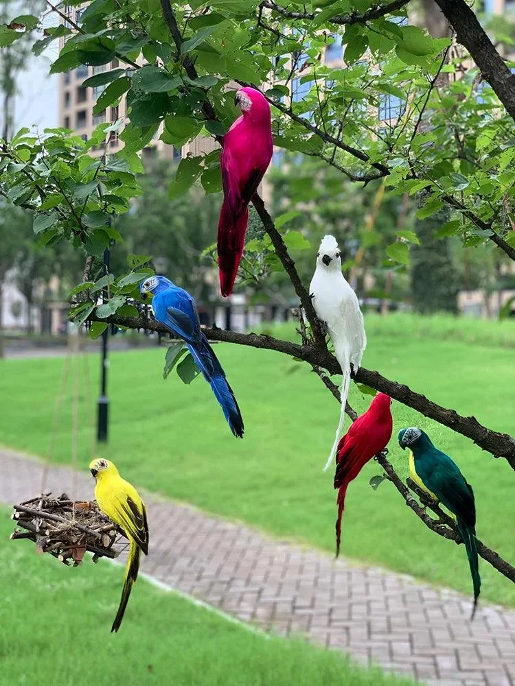 Garden decoration - ParrotGlow - Exotic Parrot - Vibrant Accents -  - #tag1#