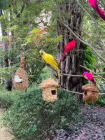 Garden decoration ParrotGlow Exotic Parrot Vibrant Accents tag1