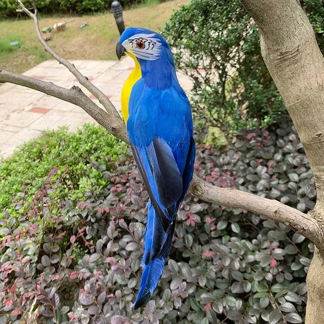 Garden decoration - ParrotGlow - Exotic Parrot - Vibrant Accents -  - #tag1#