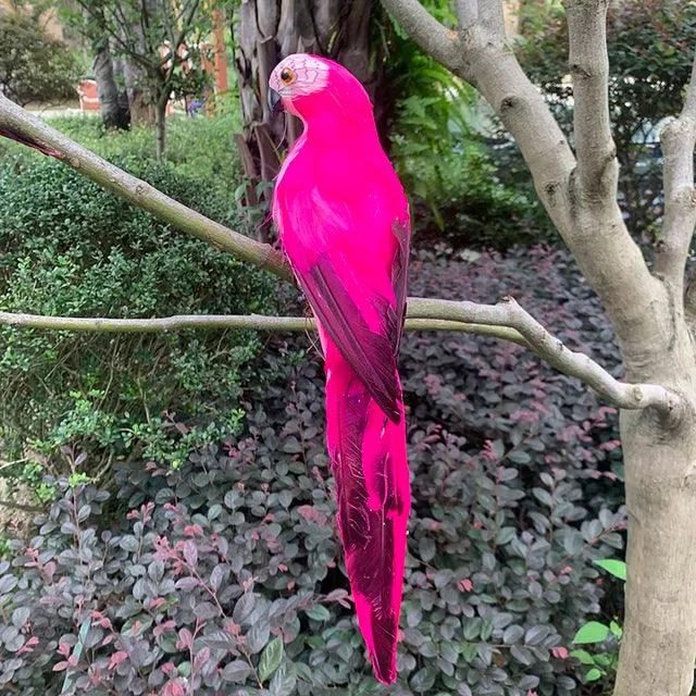 Garden decoration - ParrotGlow - Exotic Parrot - Vibrant Accents -  - #tag1#