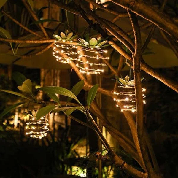 Garden lamp - Soli - Solar energy - Pineapple outdoor lighting -  - #tag1#