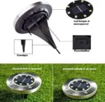 Garden path lighting SolarGlow Wireless LED Solar energy tag1