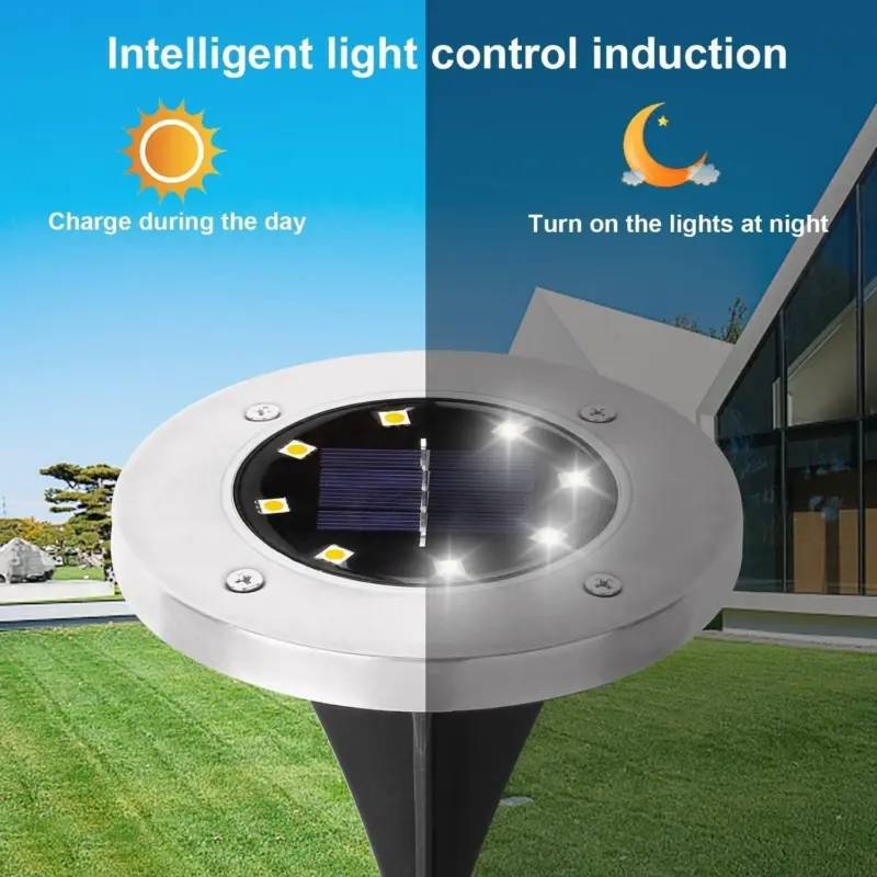 Garden path lighting SolarGlow Wireless LED Solar energy tag1