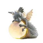 Garden statue Draconis Solar Lighting Resin Dragon Statue tag1