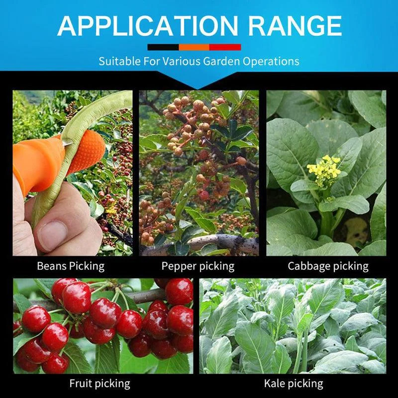 Gardening Thumb Knife Finger Gloves -  - #tag1#