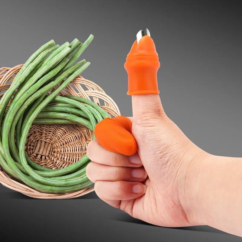 Gardening Thumb Knife Finger Gloves -  - #tag1#