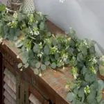 Garland EucaGreen Artificial Eucalyptus 2 Piece Set tag1
