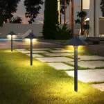 GartenLuxeLEDStrahlerWasserdichteAussenbeleuchtungfurGartenundWege3