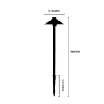 GartenLuxeLEDStrahlerWasserdichteAussenbeleuchtungfurGartenundWege8xlumina