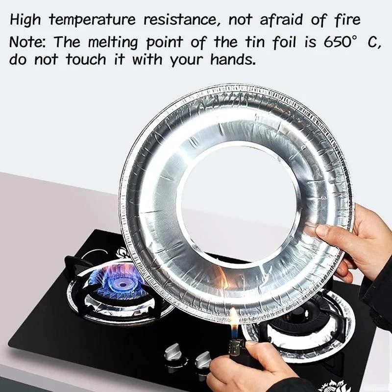 Gas Stove Aluminum Foil Pad -  - #tag1#