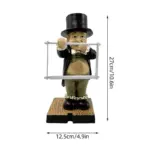 Gentleman Paper Towel Holder Decoration tag1