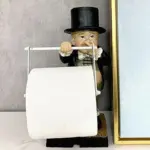 Gentleman Paper Towel Holder Decoration tag1